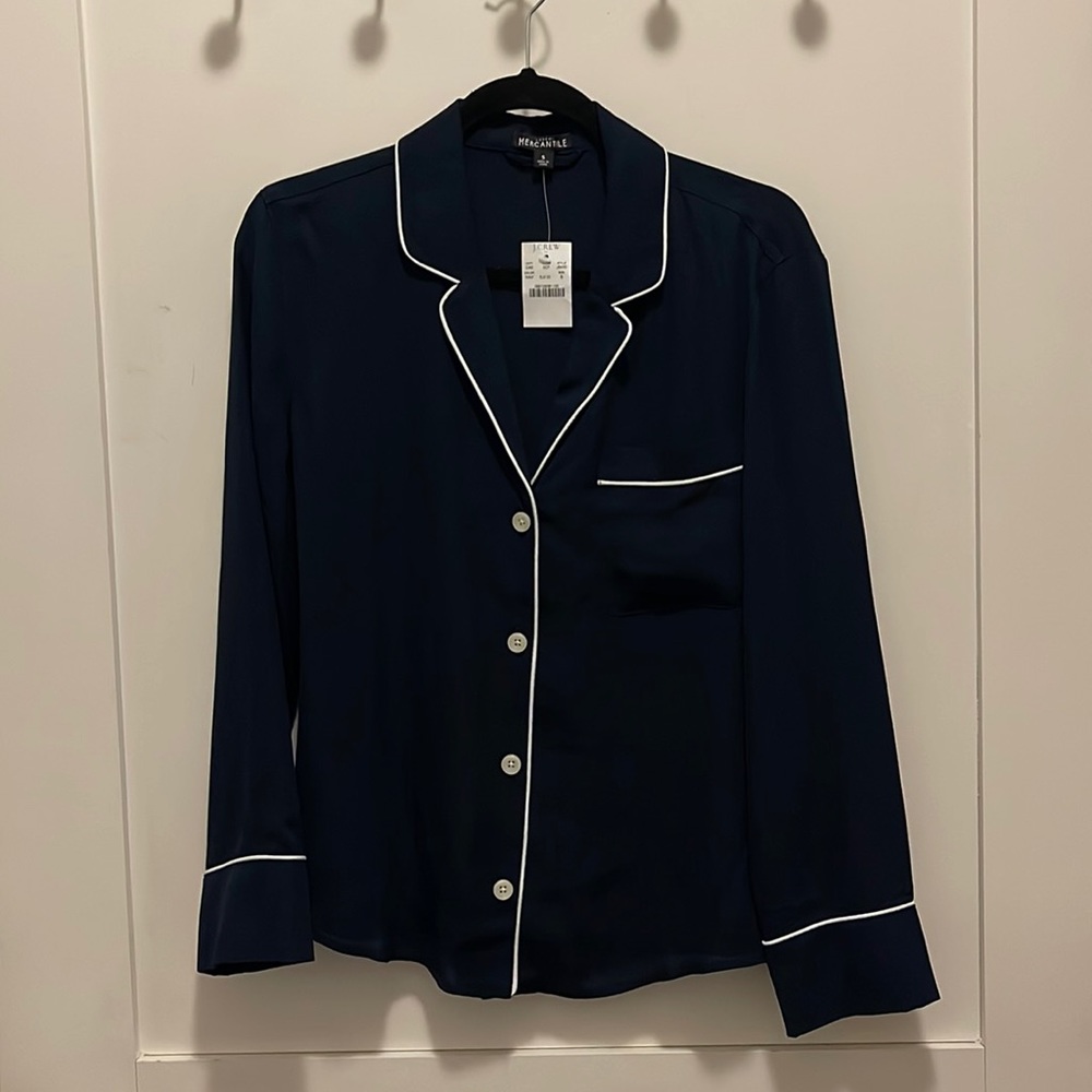 JCREW - Pajama Style Blouse